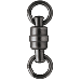 VMC BSHBSWR BLACK STAINLESS STEEL HEAVY-DUTY BALL BEARING SWIVEL #2, 160LB *3-PACK