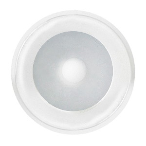 SHADOW-CASTER DLX SERIES DOWN LIGHT, WHITE HOUSING, FULL-COLOR