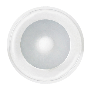 SHADOW-CASTER DLX SERIES DOWN LIGHT, WHITE HOUSING, WHITE/BLUE/RED