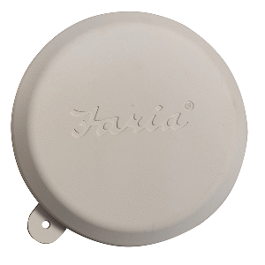 FARIA 5" GAUGE WEATHER COVER, WHITE