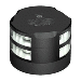 LOPOLIGHT SERIES 200-012, DOUBLE STACKED ANCHOR LIGHT, 2NM, HORIZONTAL MOUNT, WHITE, BLACK HOUSING