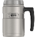 THERMOS 16OZ STAINLESS KING COFFEE MUG, MATTE STAINLESS STEEL