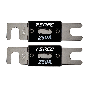 T-SPEC V8 SERIES ANL FUSE 250 AMP - 2 PACK
