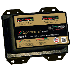 DUAL PRO SS2 AUTO 20A, 2-BANK LITHIUM/AGM BATTERY CHARGER