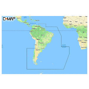 C-MAP SOUTH AMERICA EAST COAST REVEAL CHART