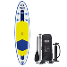 AQUA LEISURE 10.6' INFLATABLE STAND-UP PADDLEBOARD DROP STITCH W/OVERSIZED BACKPACK F/BOARD & ACCESSORIES