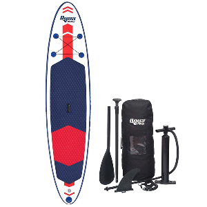 AQUA LEISURE 11' INFLATABLE STAND UP PADDLE BOARD DROP