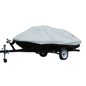 CARVER POLY-FLEX II STYLED-TO-FIT COVER F/4 SEATER PERSONAL WATERCRAFTS - 152" X 60" X 48" - GREY