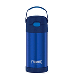 THERMOS FUNTAINER SS INSULATED STRAW BOTTLE 12OZ NAVY
