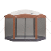 COLEMAN SHELTER 12X10 BACK HOME SCREENED