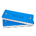 SEADEK SMALL FLAT FENDER, 2-PACK, BIMINI BLUE/WHITE