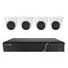SPECO 4 CHANNEL NVR KIT W/ 4 OUTDOOR IR 5MP IP CAMERAS