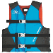 STEARNS ANTIMICROBIAL NYLON VEST LIFE JACKET, 30-50LBS, BLUE