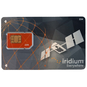 IRIDIUM POST PAID SIM CARD ACTIVATION REQUIRED ORANGE