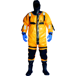 MUSTANG ICE COMMANDER RESCUE SUIT, GOLD, ADULT UNIVERSAL