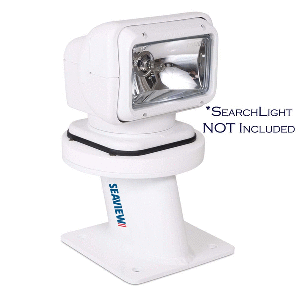 SEAVIEW 5.25" AFT LEANING MOUNT f/SEARCHLIGHTS & THERMAL CAMERAS w/7" X 7" BASE PLATE