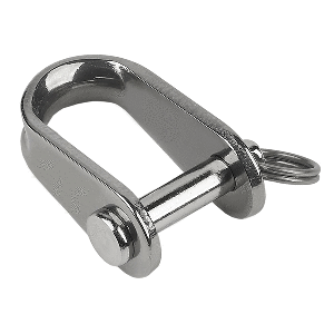 SCHAEFER STAMPED "D" SHACKLE - 1/4"
