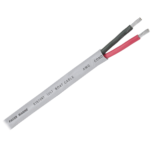 PACER 12/2 AWG ROUND CABLE - RED/BLACK - 500'