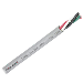 PACER 16/4 AWG ROUND CABLE, BLACK/GREEN/WHITE/RED, 100'