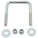 CE SMITH U BOLT 7/16 X 3-1/8 X 4 WITH WASHERS AND NUTS