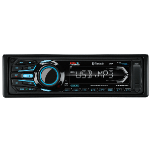 BOSS AUDIO MR1308UABK BLUETOOTH - FULLY MARINIZED MP3-COMPATIBLE DIGITAL MEDIA RECEIVER W/USB & SD MEMORY CARD PORTS & AUX INPUT