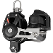 RONSTAN SERIES 40 ORBIT RT TRIPLE BLOCK W/BECKET, CLEAT & SWIVEL