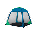 COLEMAN SKYSHADE 8 X 8 FT. SCREEN DOME CANOPY - MEDITERRANEAN BLUE