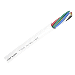 PACER ROUND 6 CONDUCTOR CABLE - 500' - 14/6 AWG - BLACK, BROWN, RED, GREEN, BLUE & WHITE