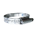 TRIDENT MARINE 316 SS NON-PERFORATED WORM GEAR HOSE CLAMP - 15/32