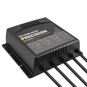 MINN KOTA ON-BOARD PRECISION CHARGER MK-460 PCL 4 BANK X 15 AMP LI OPTIMIZED CHARGER
