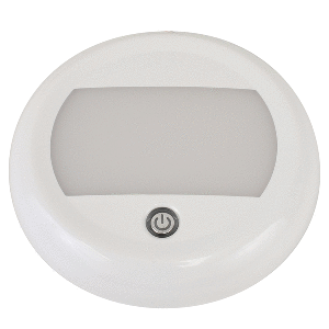 SCANDVIK 5" DOME LIGHT W/SWITCH & 3 STAGE DIMMING, 10-30V, IP67