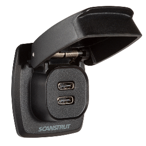 SCANSTRUT FLIP PRO MAX, DUAL USB-C CHARGE SOCKET