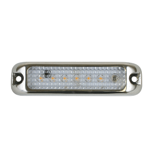 SCANDVIK 4" LOCKER LIGHT W/TOUCH SWITCH, 10-30V, SS