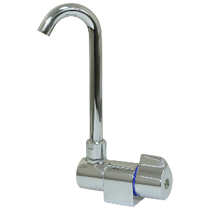 SCANDVIK CERAMIC FAMILY TAP W/FOLDING SPOUT, CHROME FINISH
