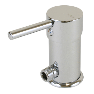 SCANDVIK MINIMALISTIC COMPACT SINGLE LEVEL MIXER, DECK MOUNT, 3/8" & 1/2" FITTINGS