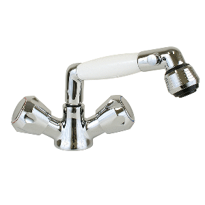 SCANDVIK COMBO SHOWER SPRAYER, WHITE