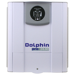 DOLPHIN CHARGER PRO SERIES DOLPHIN BATTERY CHARGER, 24V, 60A, 110/220VAC, 50/60HZ