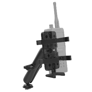 RAM MOUNT FINGER-GRIP HOLDER W/TRACK BALL BASE, LONG