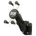 RAM MOUNT X-GRIP PHONE MOUNT W/DRILL-DOWN BASE & BACKER PLATE