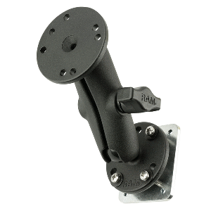 RAM MOUNT DOUBLE BALL MOUNT W/BACKING PLATE