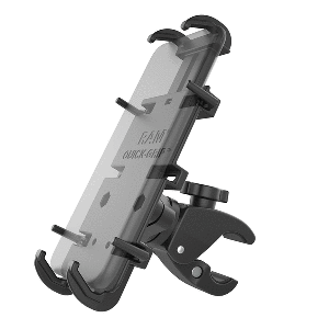 RAM MOUNT QUICK-GRIP XL PHONE MOUNT W/LOW-PROFILE TOUGH-CLAW