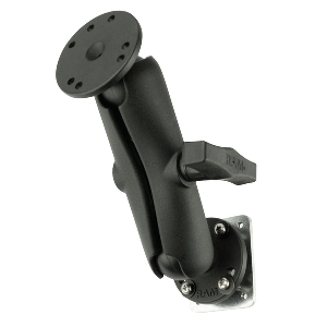 RAM MOUNT DRILL-DOWN DASHBOARD MOUNT W/BACKING PLATE, C SIZE MEDIUM