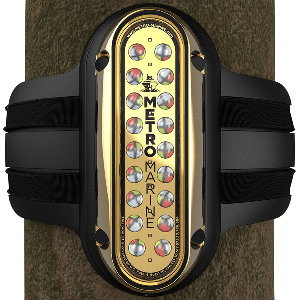 METRO MARINE HIGH-OUTPUT VERTICAL PILING MOUNT LIGHT W/INTELLIGENT FULL SPECTRUM LED'S, RGBW, 45-DEG BEAM