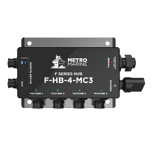 METRO MARINE SINGLE COLOR HUB, 4 OUTPUTS