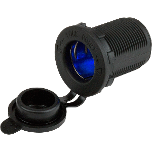 SEA DOG 12V POWER SOCKET W/BLUE LEDS