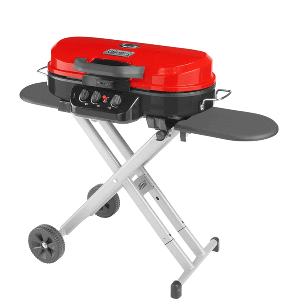 COLEMAN ROADTRIP 285 STANDUP PROPANE GAS GRILL, RED