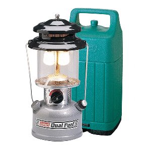 COLEMAN PREMIUM DUAL FUEL LANTERN W/CASE