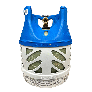 VIKING CYLINDERS 11LB VERTICAL FIBERGLASS COMPOSITE LPG CYLINDER W/TYPE 1 VALVE, OPD, DOT, TC APPROVED