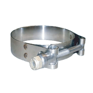 TRIDENT MARINE 316 SS T-BOLT CLAMP, 3/4" BAND, 2.78"-3.09" RANGE