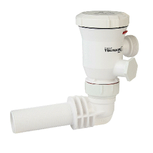 ATTWOOD TSUNAMI MK2 T1200 AERATOR, 12V, 90-DEGREE INLET